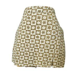 NWT - Altar'd State Mini Skirt Retro Pattern - Size Small
